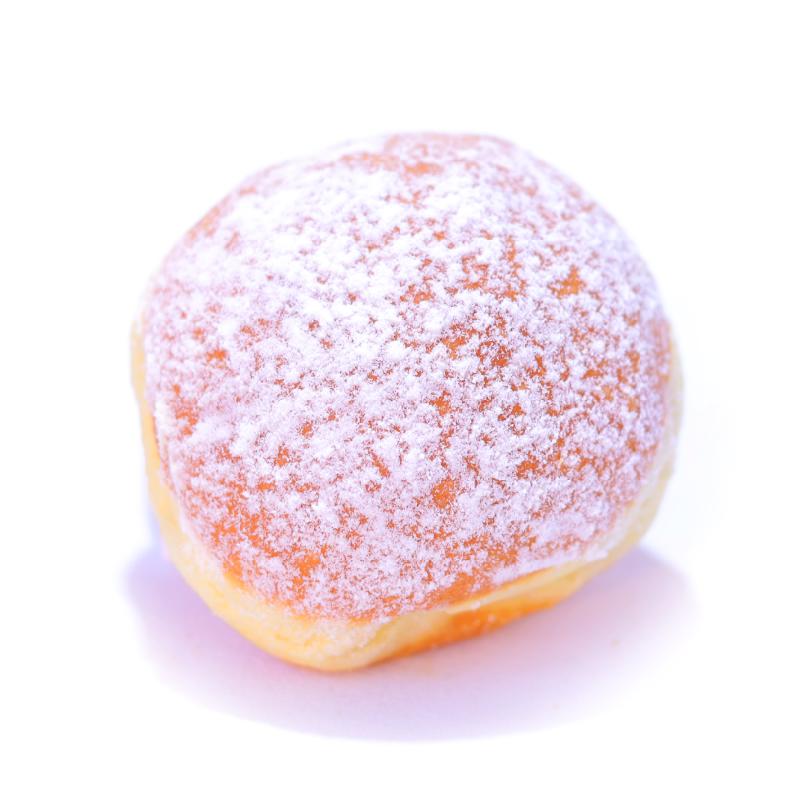 Kobliha s ovocnou náplní jahoda