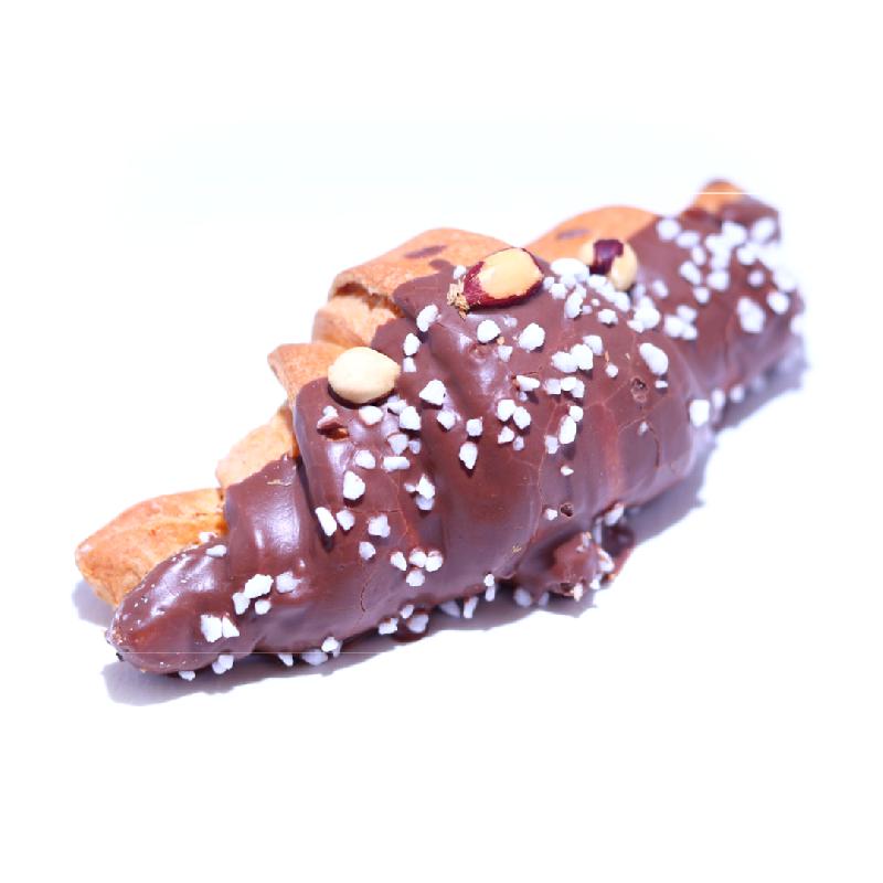 Croissant s vanilkov&yacute;m kr&eacute;mem