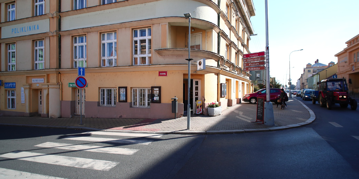 Prodejna - Čáslav zvenku